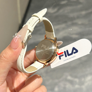 FILA斐乐女士手表学生初高中考试专用静音手表女款 女生日礼物6584