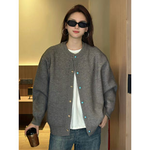 Crying Center男emeisa三川一禾npc阿茶与阿古800克开衫毛衣外套