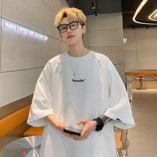 Crying Center男三川一禾第四十九天徐洛淇工作室港风大码短袖T恤