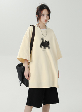 Mansway男道男装短袖悟空有货悟空有货bdls无界美式中性风T恤