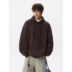 Mansway男道男装1807十九秋工作室南鹤粗绳大帽衫情侣装连帽卫衣