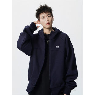 Crying Center男emeisa阿茶与阿古秋季重磅刺绣卫衣情侣开衫外套