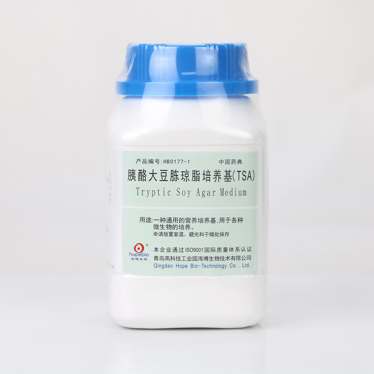 大肠杆菌TSA培养基胰酪大豆胨琼脂培养基斜面菌种通用微生物培养