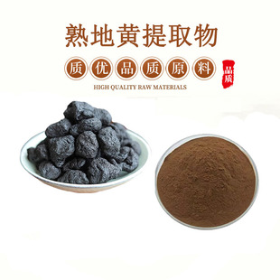 熟地提取物10:1 熟地黄提取物 浓缩粉末精华