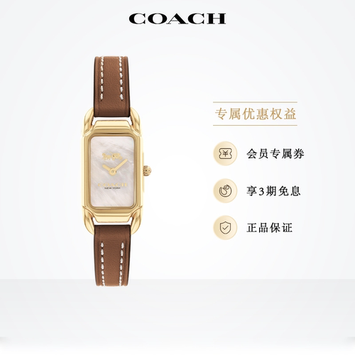 蔻驰小方糖美拉德欧美手表女表