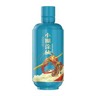 小糊涂仙酒(大圣凌云小酒-蓝色版)52度100ml