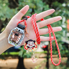 适用小天才电话手表Z6PRO挂绳哪吒高颜值Z11/Z10/Z9脖子挂套Z8A挂脖绳D5/Q3保护壳U5吊坠N5儿童Z7S表带Z5配件