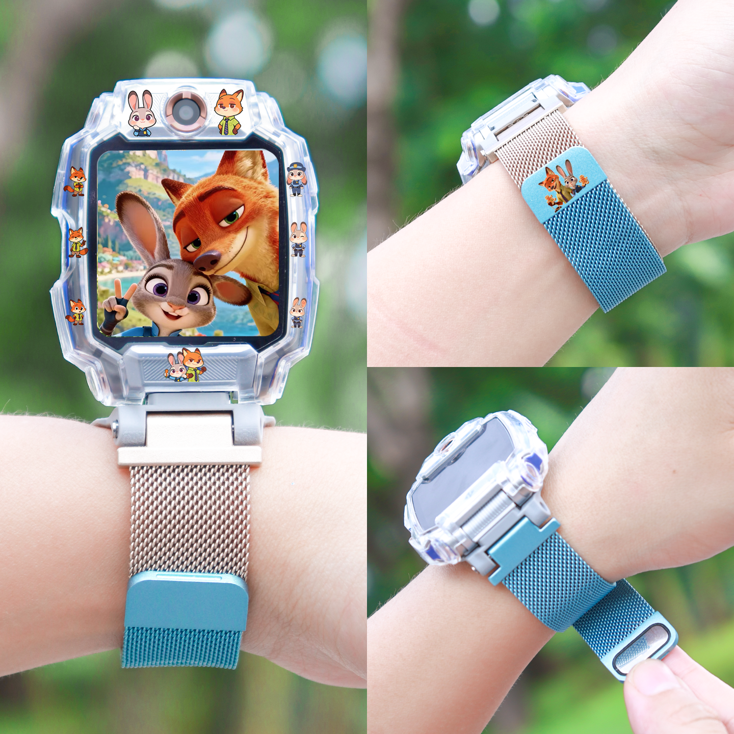 szllqltd小天才表带动物城系列