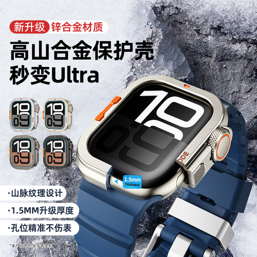 锌合金表壳 PVC合金工艺 抗震防摔 防刮耐磨