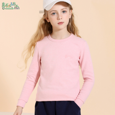 春秋沐雨圆领长袖彩棉吸汗透气