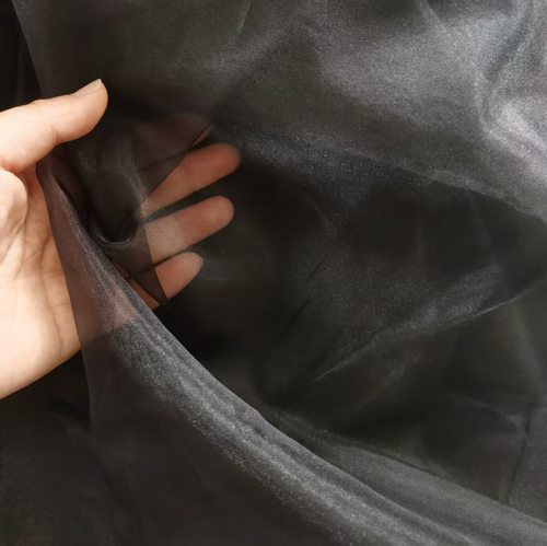 10D如意纱 薄轻透柔软1010欧根纱布料连衣裙婚纱古装国风汉服面料