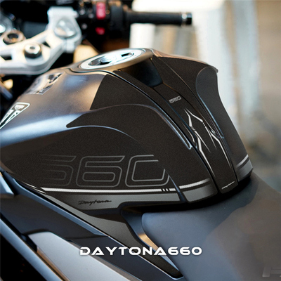 适用24款凯旋Daytona660改装防滑油箱贴车身防刮保护装甲创意贴纸