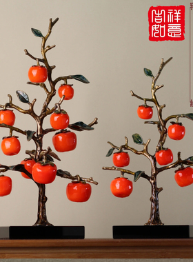 事事如意新中式招财摆件客厅电视柜家居玄关装饰摆设乔迁高档礼品