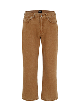 MUNDANE(MDE) 24AW复古洗水撞钉微喇宽松直筒休闲牛仔裤