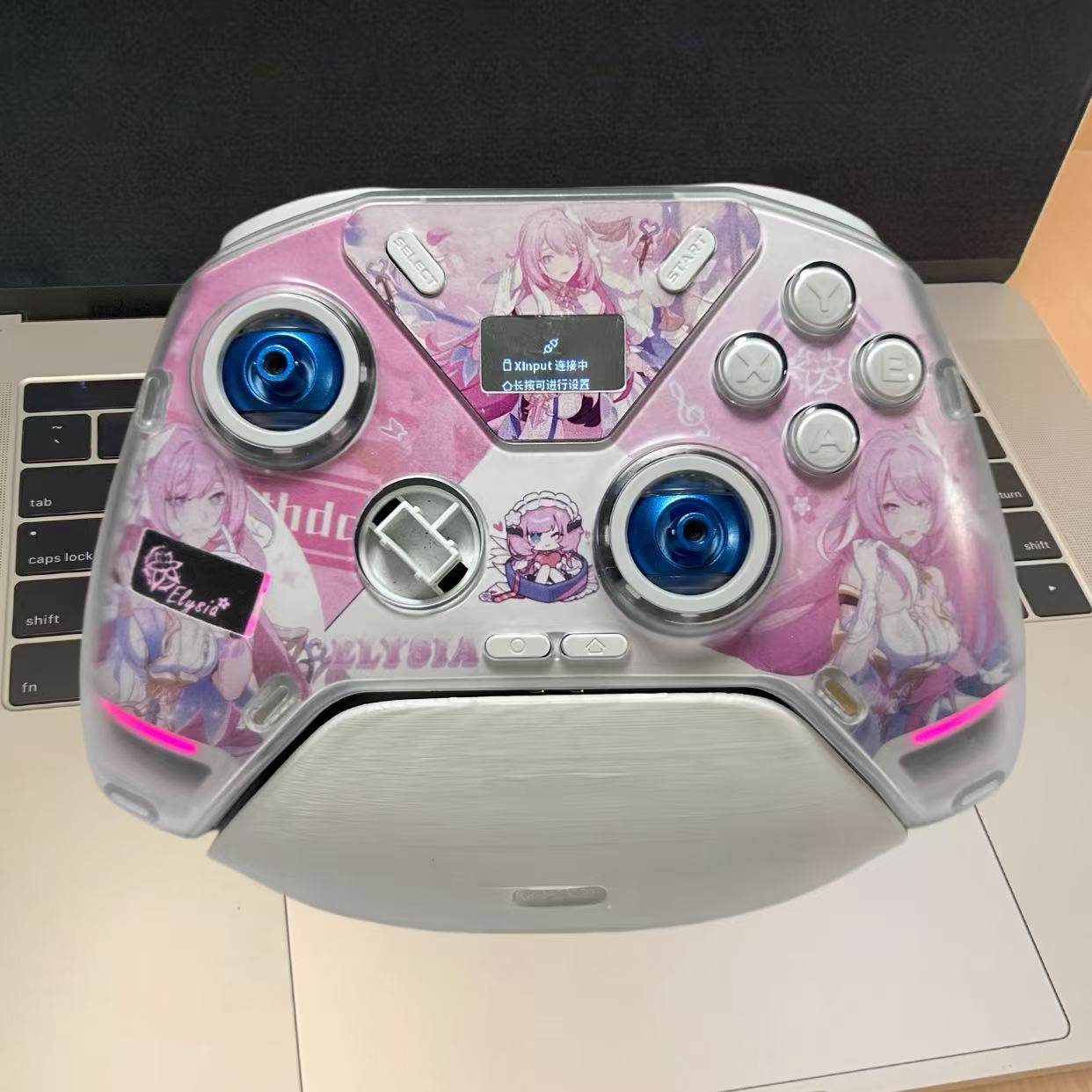 八爪鱼4 八爪鱼5DIY贴纸痛机免胶科技贴纸游戏手柄贴纸