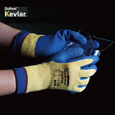凯夫拉手套劳保工业防切割耐磨防滑防刺耐高温搬运玻璃扎钢筋专用