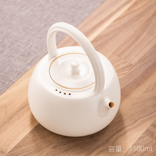 迷你电陶炉小型煮茶器全陶瓷壶煮茶壶陶瓷烧水壶家用茶具套装