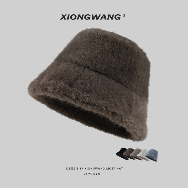 经典款回归！重磅推荐仿貂毛显贵大檐渔夫帽女加绒加厚毛毛盆帽男,服饰配件/皮带/帽子/围巾,帽子,淘宝优惠券,粉丝福利购,淘宝优惠卷