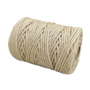 少帅黄麻绳白色绿色精品装饰水管猫抓猫爬架diy手工编织收纳盒筐