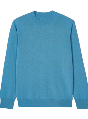 81HOURS半高领100%羊绒衫百搭简约风