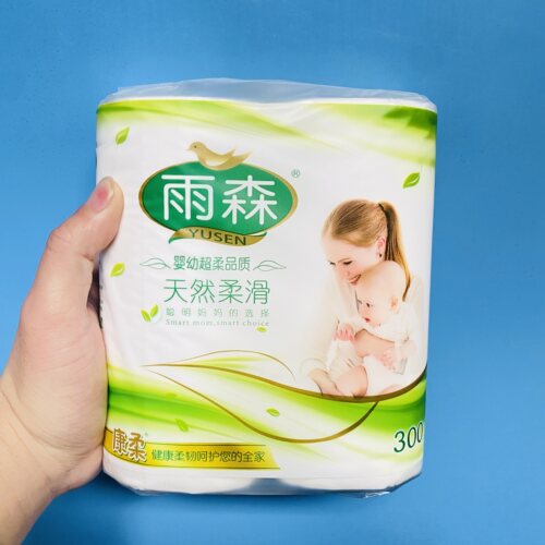 雨森对卷300克5包10卷卫生纸