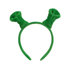 新款绿色怪物发箍舞会Party史瑞克头箍发饰 发窟头饰