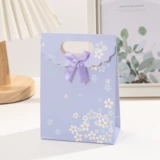 Пакет, сумка, упаковка, подарок на день рождения, цветочный принт