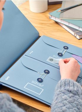 In Case I Go Missing Binder马尼拉口袋文件夹风琴文件袋