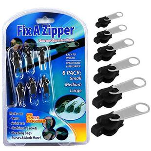 Fix A Zipper 多功能拉链头衣服配件 方便拉链头修复TV热销泡壳装