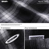 中性2021秋季新款高腰格子脚口抽绳阔腿休闲运动裤H2063，女装休闲裤，电商A362