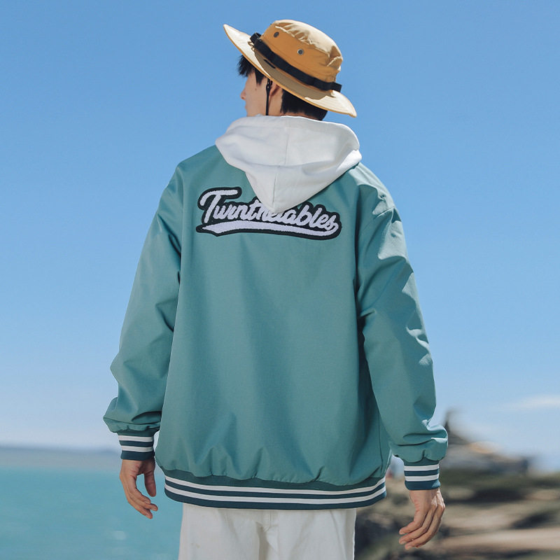 外景旅拍2021秋冬新款潮牌刺绣百搭休闲棒球服H3604,男装夹克,电商A362
