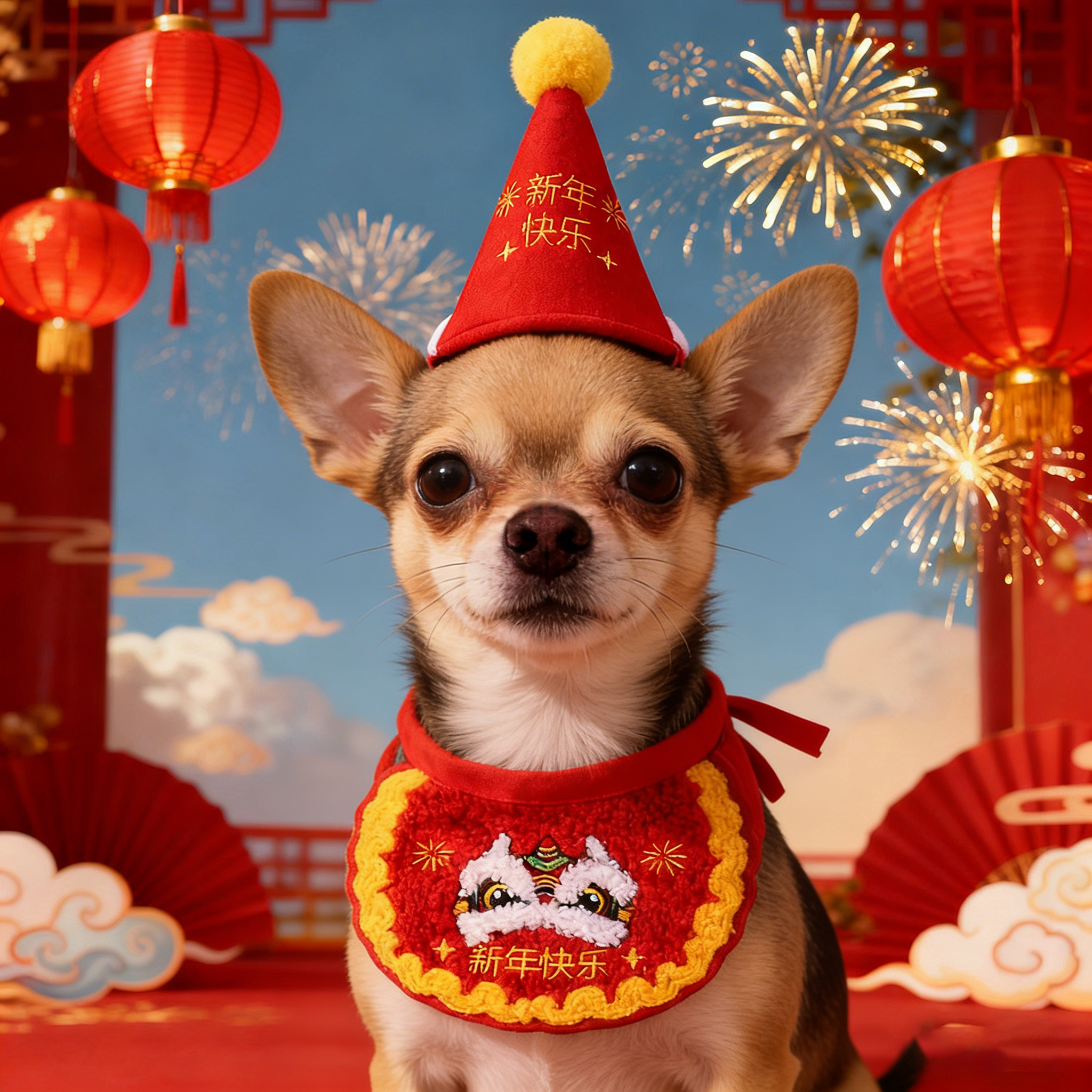 狗狗新年喜庆口水巾小狗围脖三角巾可爱围兜过年装饰品大型犬围巾,宠物/宠物食品及用品,围巾/口水巾,淘宝优惠券,粉丝福利购,淘宝优惠卷