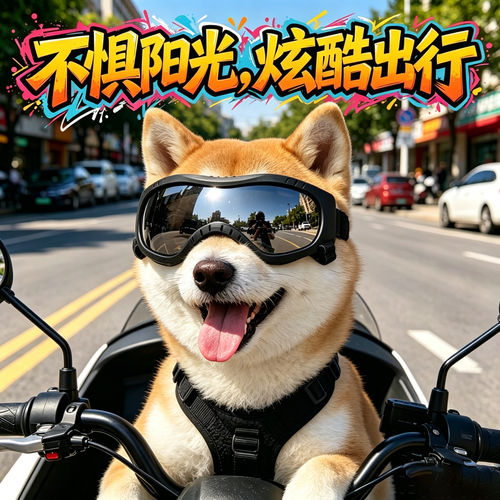 柴犬专用狗狗眼镜宠物墨镜小狗护目镜狗防风镜配饰小型犬骑行防风