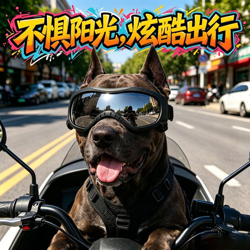 卡斯罗专用狗狗眼镜宠物墨镜小狗护目镜狗防风镜配饰大型犬外出狗