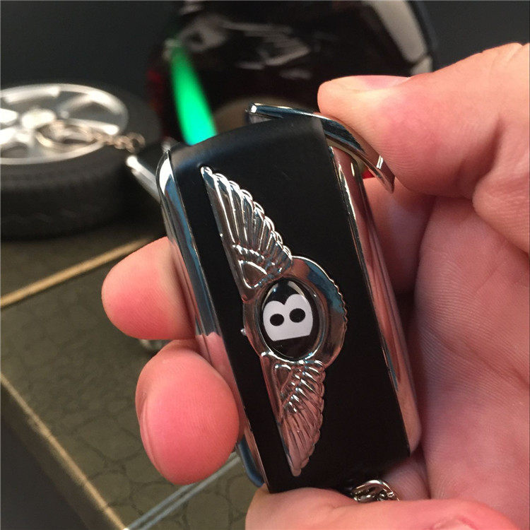 新奇特神器创意宾利车钥匙打火机男士个性钥匙扣防风充气火机礼品