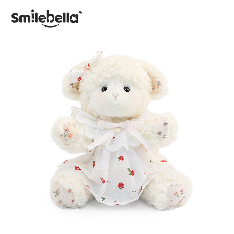 英国SmileBa小羊玩偶睡觉
