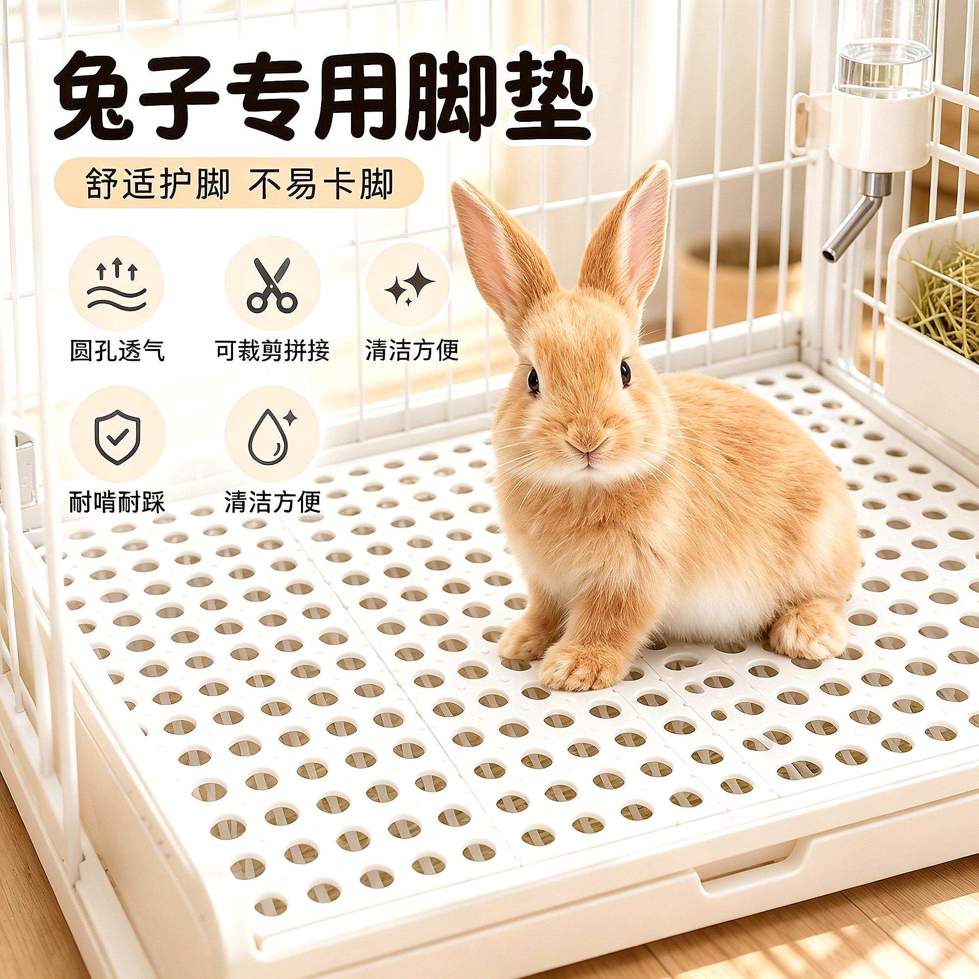 咬防防啃咬弯曲兔子兔笼专用防