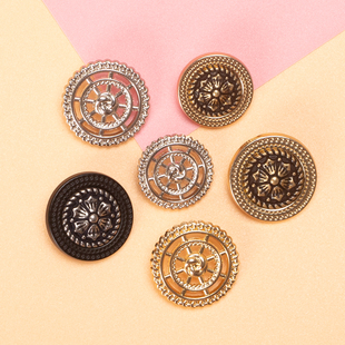 配饰演出服配件扣子珍珠纽扣好看的银色外套羊绒大衣上衣短裙点钻