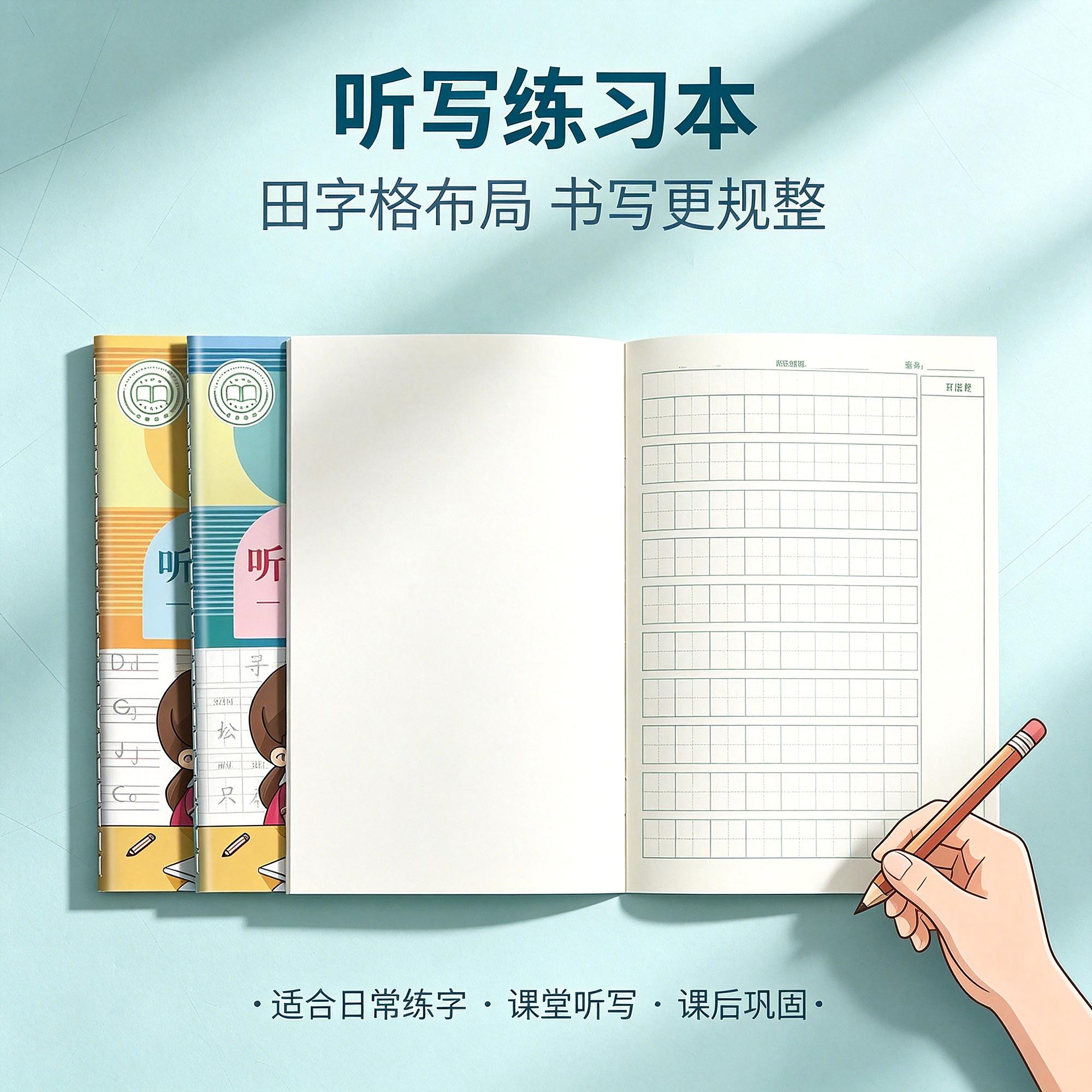 艾宾浩斯四五年打卡田字每日听