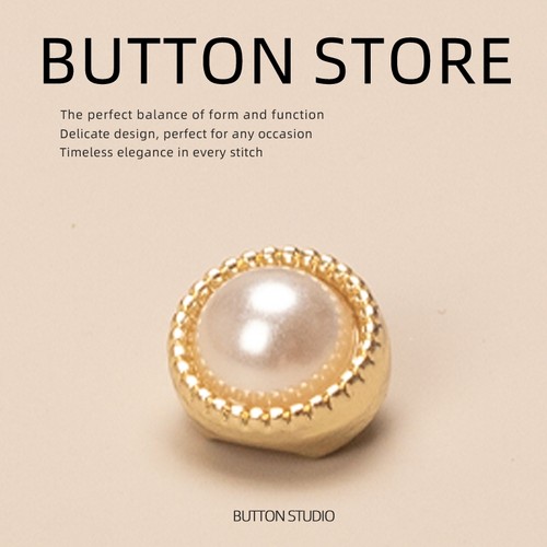 纽扣扣子金属小学生玫红色小纽