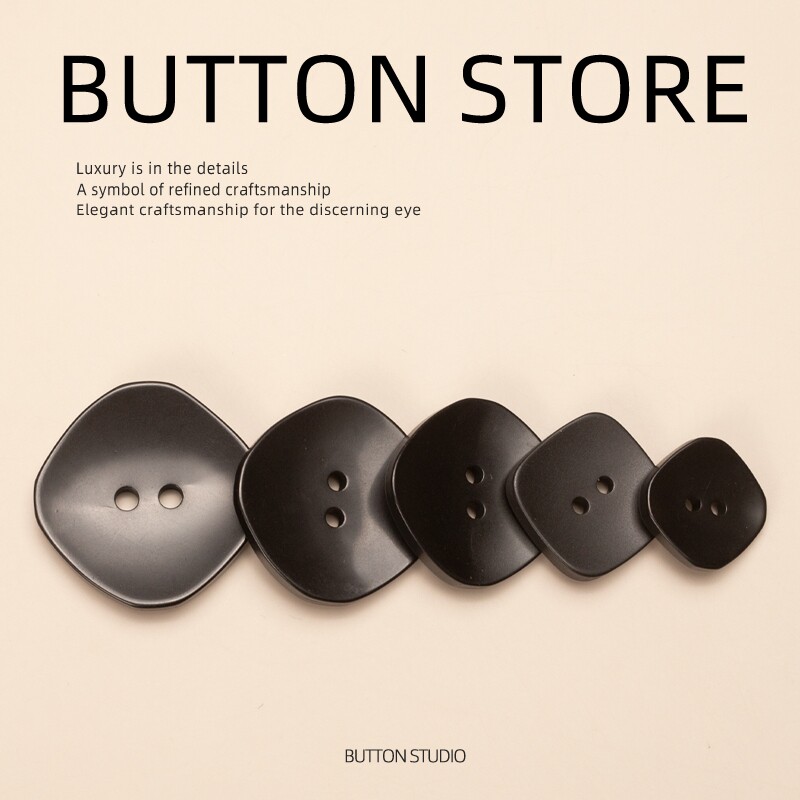 配红色双面呢棕色纽扣扣子睡衣藕粉色浅绿色冬季工装宝宝树脂白色