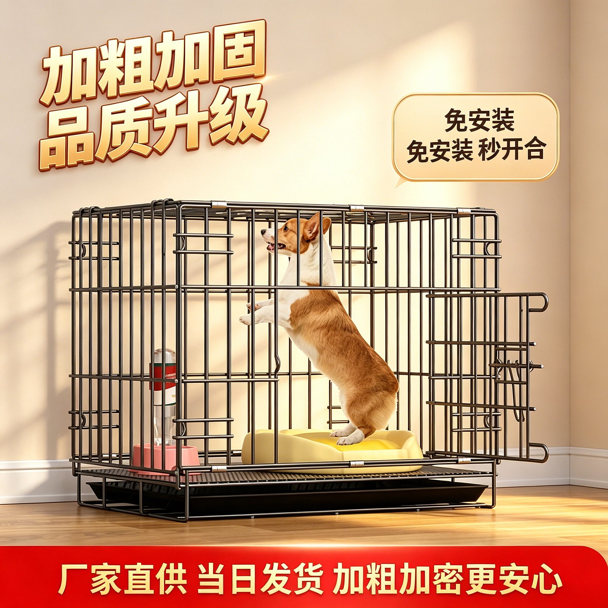 狗笼中型犬专用狗狗室内室外新