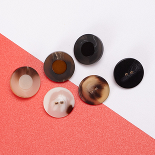 服毛衣小号混装大衣纽扣风衣扣子外套西装圆形树脂衣服连衣裙百塔