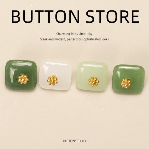 纽扣diy纽扣扣子金色装饰扣服饰