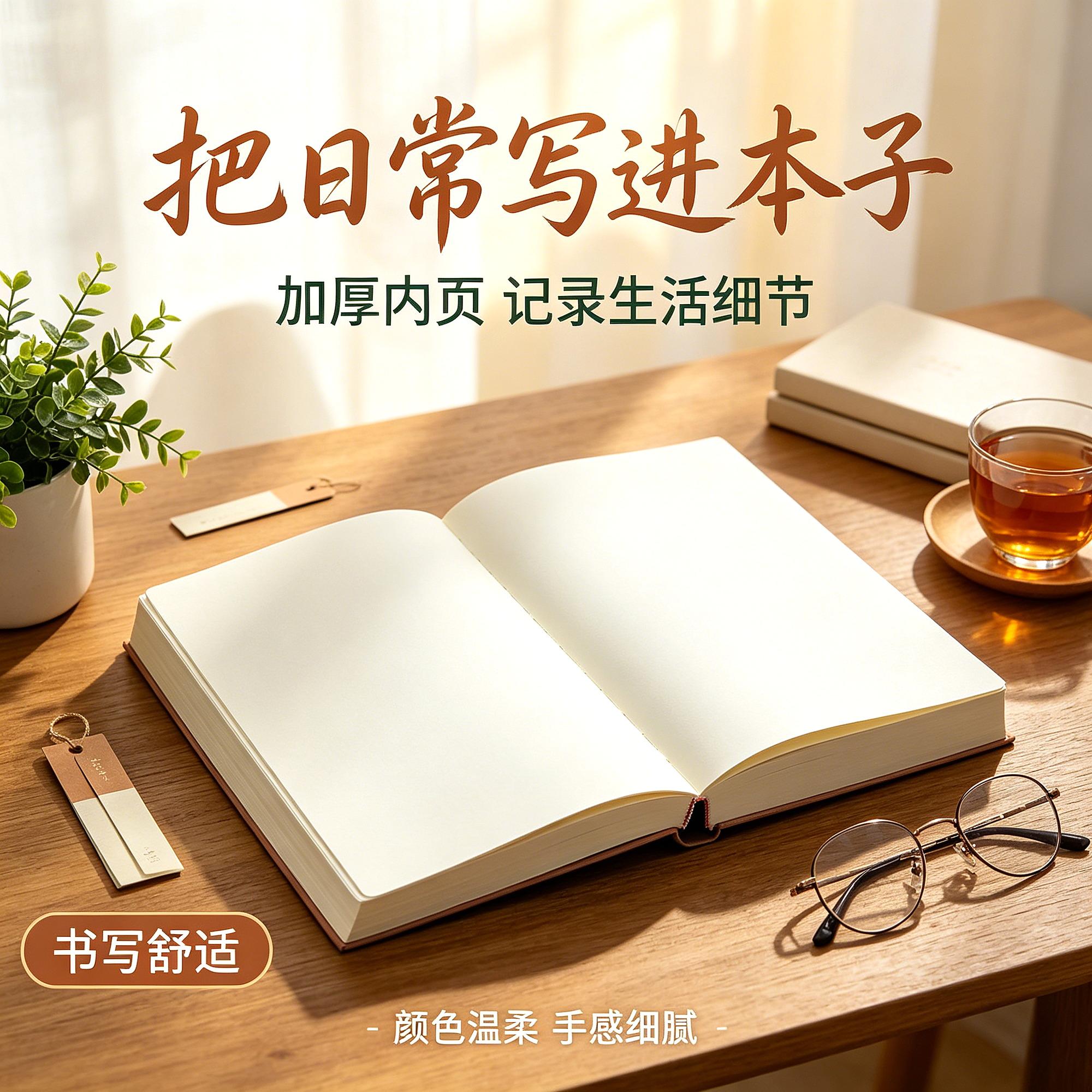 好看的a3笔记本本子高颜值加厚