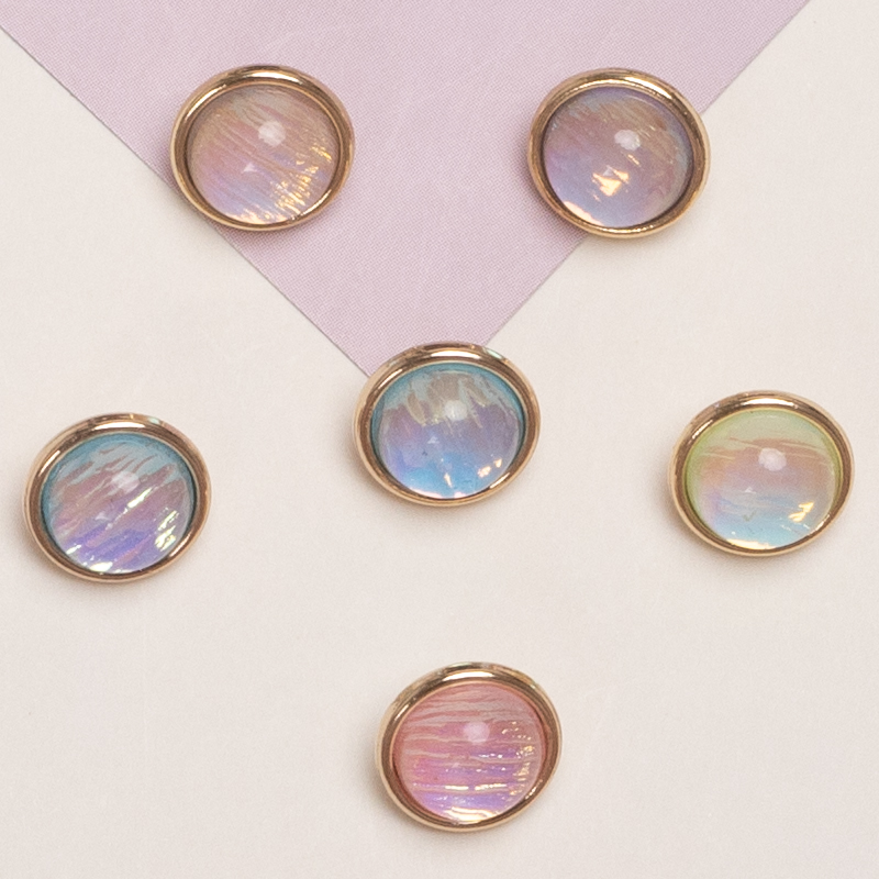 高级毛呢毛衣开衫扣子高端精致