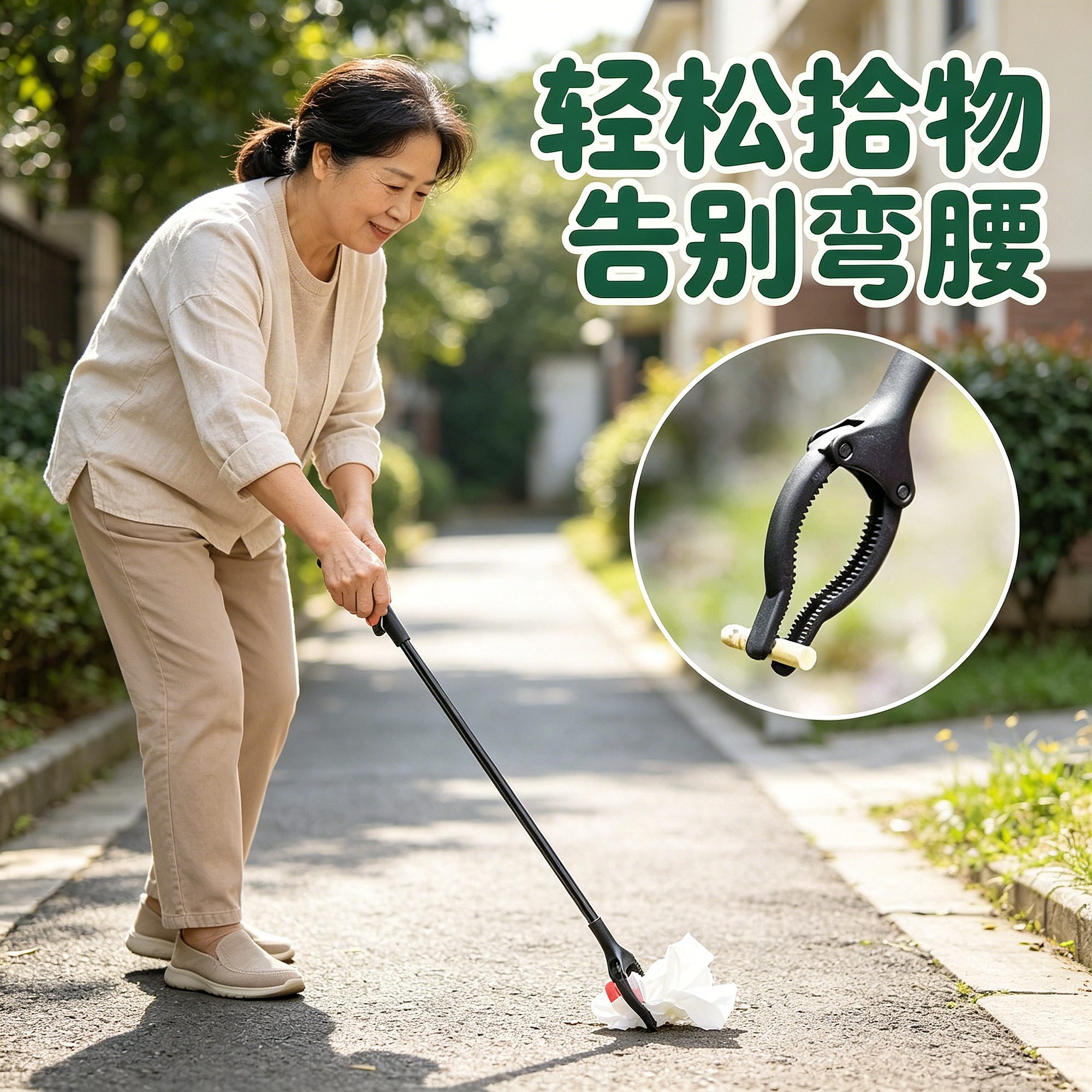 卫生间环卫多功能孕妇捡垃圾夹
