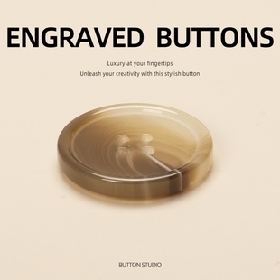 纽扣扣子雾霾紫儿童豆沙粉外套军绿色外套黄色半透明咖色好看的藕