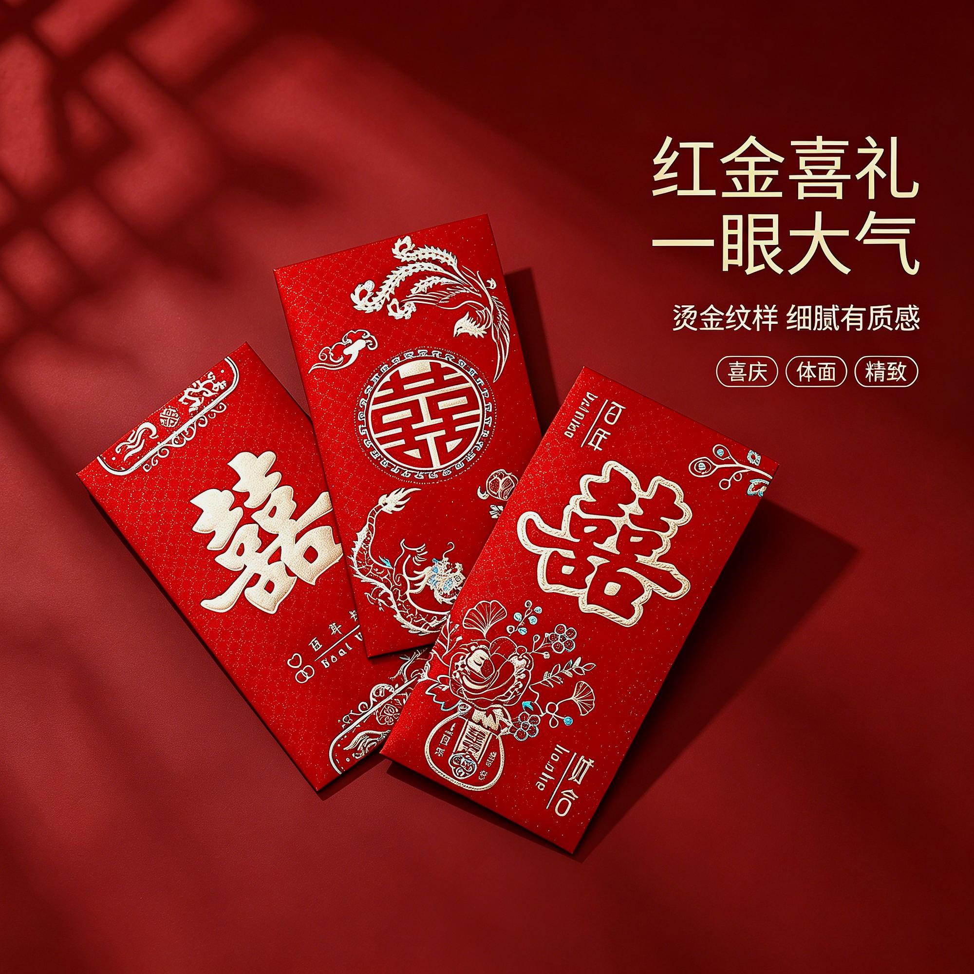 套装用的大小结婚红包专用喜包