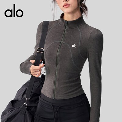 ALOYGAIo健身秋冬立领瑜